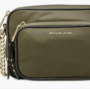 Michael Kors Nylon Crossbody Camera Bag